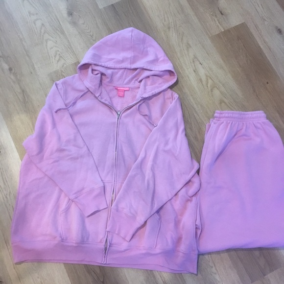 woman within sweat suits